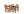 Matgrupp GHANA & TOGO Matstolar 4st Brun + Matbord 150x90 Svart