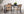 Matgrupp LINDOS & TOGO Matstolar 4st Brun + Matbord 150x90 Svart