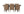 Matgrupp GARCIA & MALINA Matbord 200x100x74 Svart + Matstolar 6st Natur