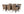 Matgrupp GARCIA & MALINA Matbord 200x100x74 Svart + Matstolar 6st Natur