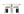 Matgrupp DAY & ISOLDE Off-White/ Svart