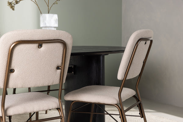 Matgrupp SEDA & ISOLDE Beige/ Svart