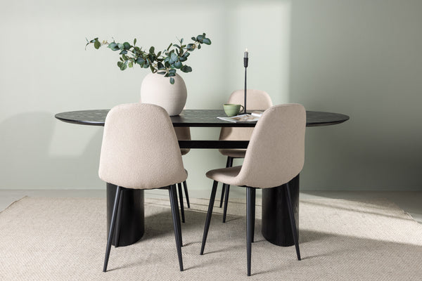 Matgrupp POLAR & ISOLDE Beige/ Svart