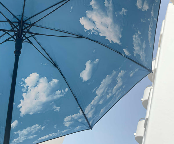 Large Stick Umbrella Sky Lake –  UPF50+