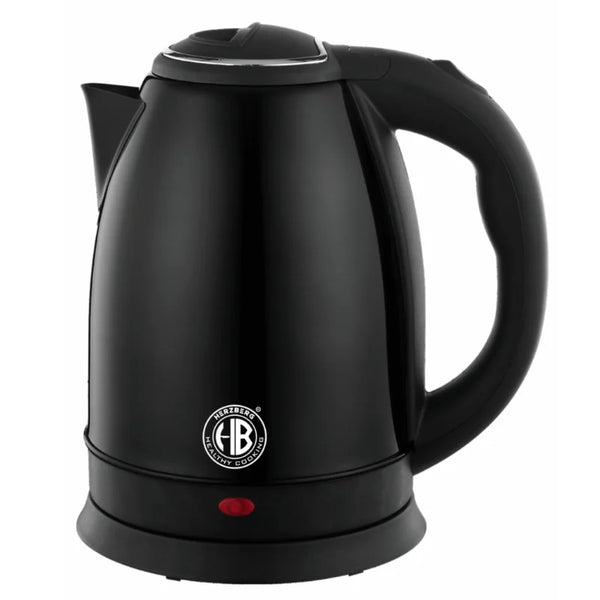Kettle HERZBERG 1.8L 1500W Stainless Steel Black