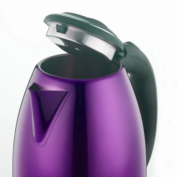 Vattenkokare HERZBERG 1,8L 1500W  Rostfritt Stål Lila