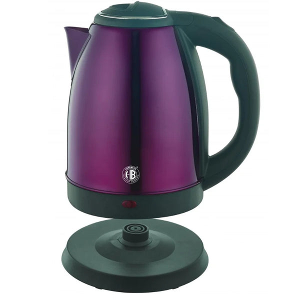 Vattenkokare HERZBERG 1,8L 1500W  Rostfritt Stål Lila