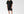 Linen Fern Pyjama Set - Black