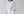 Linen Primrose Loungewear Set - Optical White