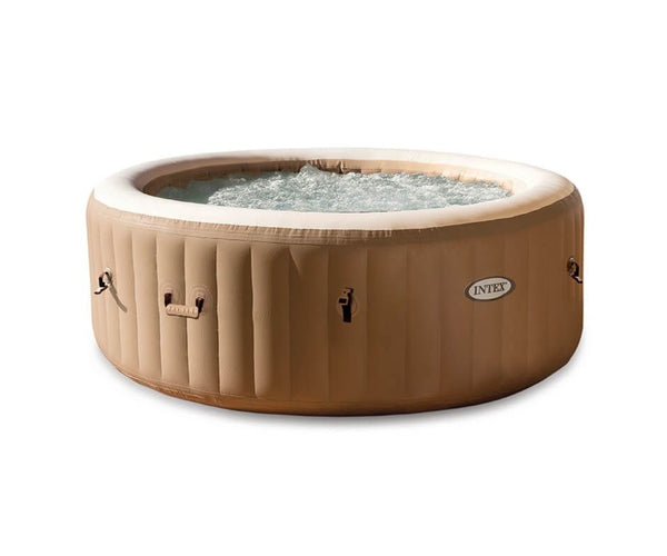 INTEX PureSpa Bubble Uppblåsbar Jacuzzi 4 Personer
