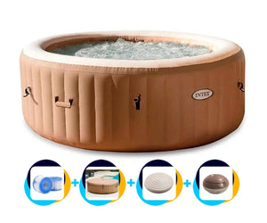 INTEX PureSpa ECO Bubble Uppblåsbar Jacuzzi