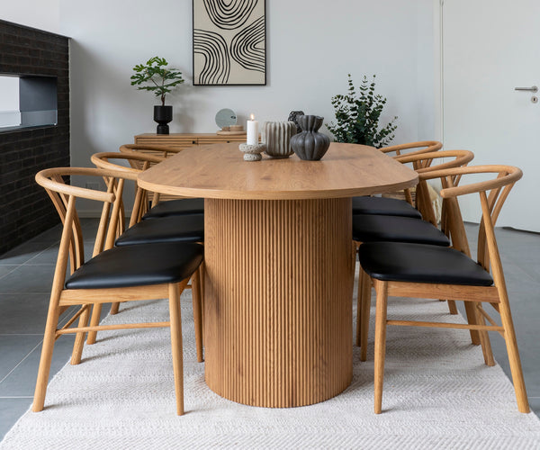 Matbord BOAVISTA MDF 100x210x75 Natur