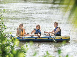 INTEX Challenger 3 Uppblåsbar Båt