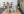 Matgrupp ALBANY & COPACABANA Matbord 152x90 + Reclinerstolar 6st Grå/Vit
