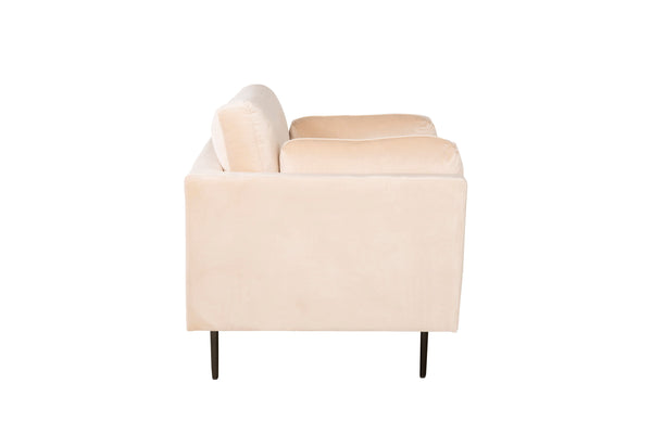Fåtölj BOOM Sammet W29xH70cm-Beige