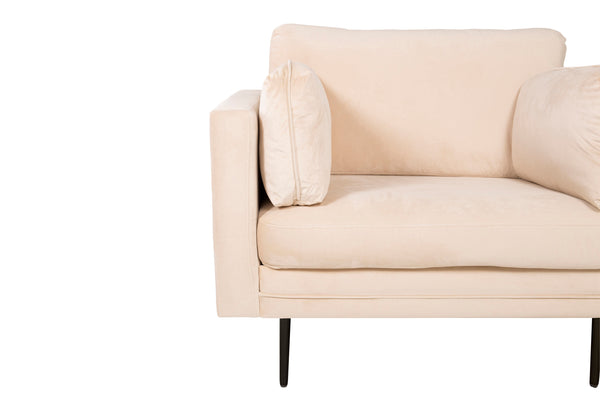 Fåtölj BOOM Sammet W29xH70cm-Beige