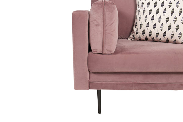 Fåtölj BOOM Sammet W29xH70cm-Rosa