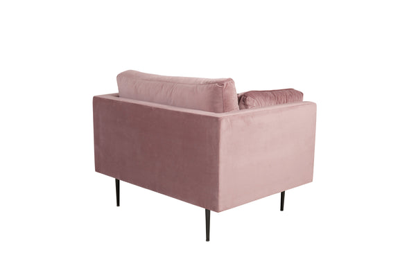Fåtölj BOOM Sammet W29xH70cm-Rosa