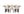 Esszimmergruppe STONE Esstisch 100X220 & 6 POLAR Esszimmerstühle Beige