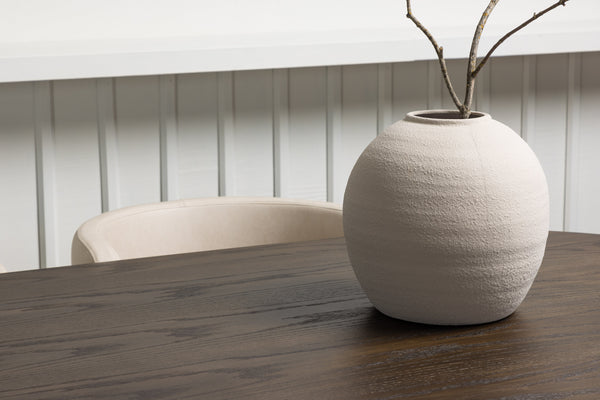 Esszimmergruppe STONE Esstisch 100X220 &amp; 4 SIMRIHAMN Esszimmerstühle Beige
