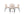Matgrupp HAMDEN Matbord ⌀80 & 4st MODESTO Matstolar Beige