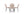 Matgrupp HAMDEN Matbord ⌀80 & 4st LIMHAMN Matstolar Beige