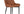 Matstolar BOSTON PU 62.5x52x82 Brun-1st