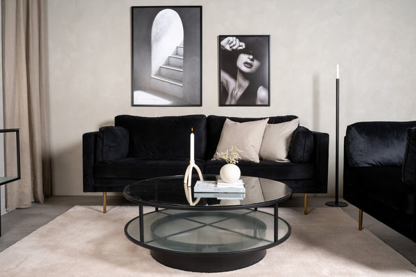 Couchtisch FALSTERBO ⌀100cm-Glas