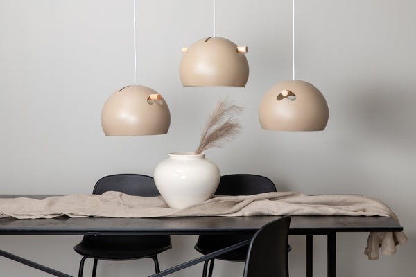 Taklampa TUBBIE Stål LED E27-Beige