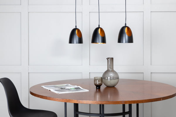 Taklampa ELDA PVC LED E27-Svart