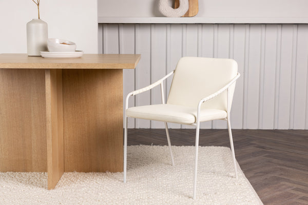 Matstolar TVIST PU 78x52x59cm Beige-2st