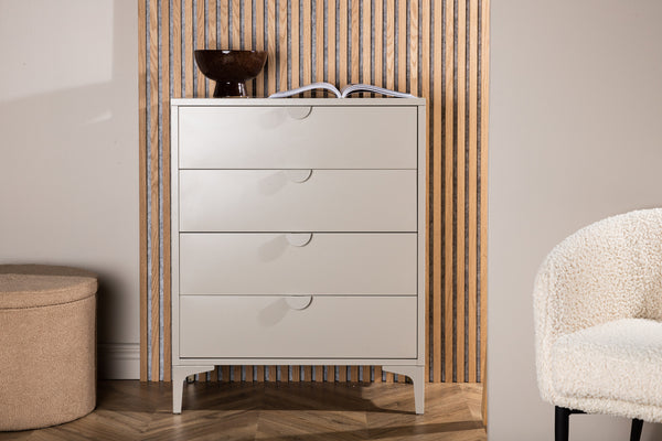 Bureau PIRING Steel 78x117 cm-Beige