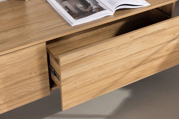 Bureau FRIHAMN Pappel 160x45 cm-Natur