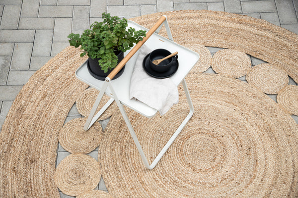 Rund matta ELIS Jute ⌀200-Natur