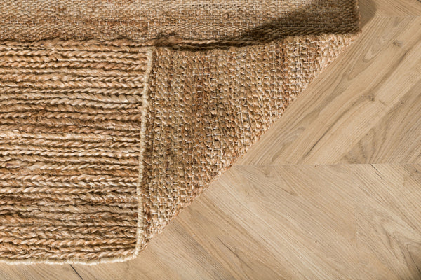 Rektangulär matta HANNES Jute 400x300cm-Nature