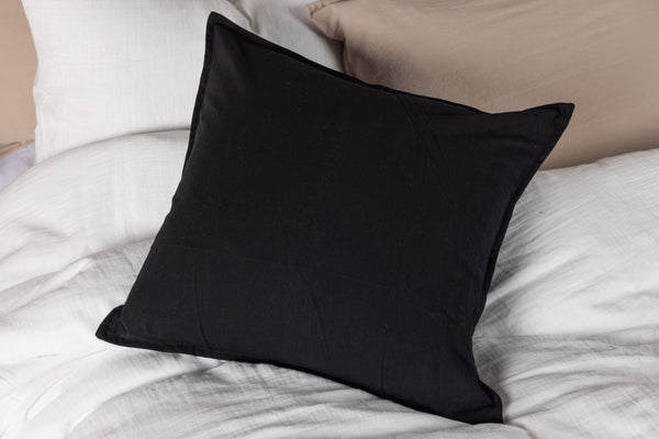 Kuddfodral RONJA Bomull 45x45cm-Svart