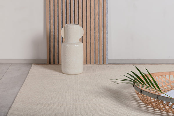 Rectangular rug JAIPUR Wool 300x200cm-Beige