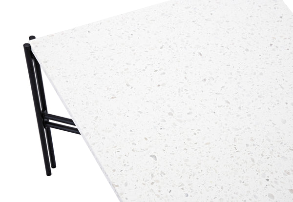 Soffbord RAZZIA 75x75cm-Terrazzo Vit