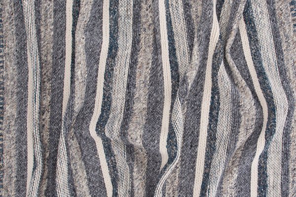 Rectangular rug AGRA Wool 240x170cm-Blue