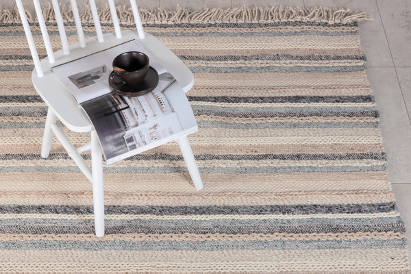 Rektangulär matta GUDHA Ull 300x200cm-Beige