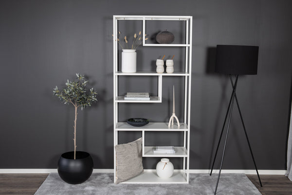 Hyllor STAAL Stål 85x188 cm-Vit