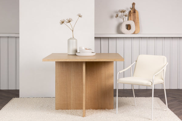 MATBORD LEO MDF 100x100 cm-Nature