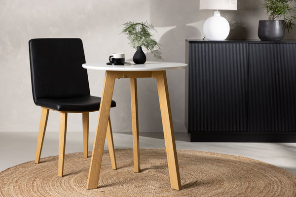 MATBORD LEONORA MDF ⌀65 cm-Vit