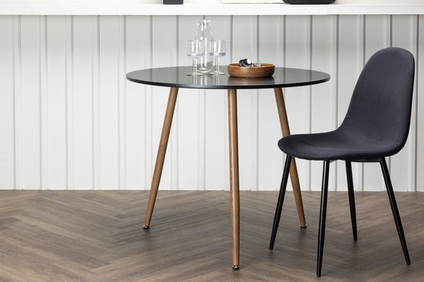 Matbord POLAR MDF ⌀90 Svart