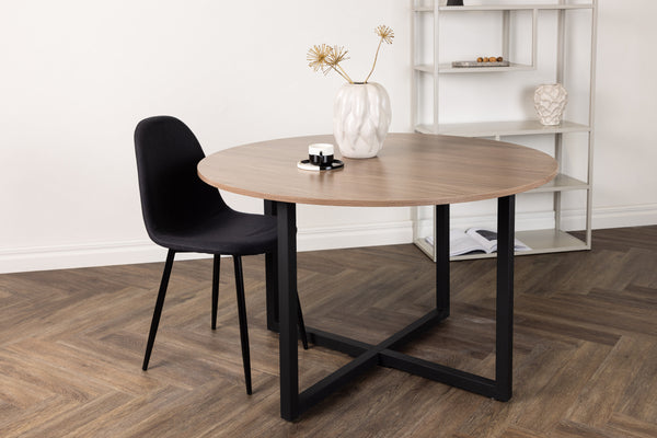 MATBORD DURANGO MDF ⌀120 cm-Valnöt