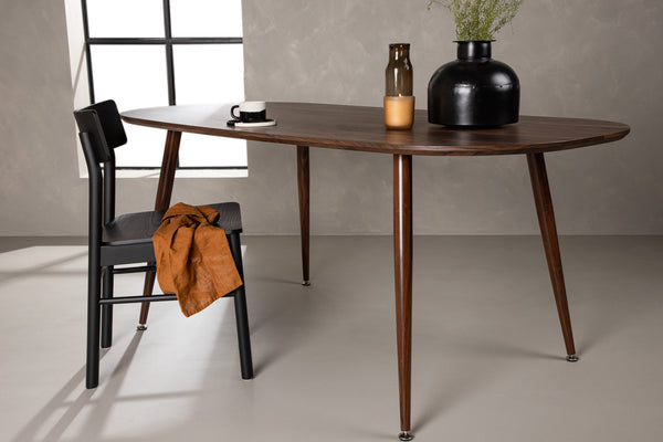 Matbord SANFORD MDF Mörkbrun