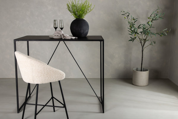 Barbord BREA MDF 60x120 cm-Svart