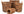 Basket BURTON Rattan 27/44/57/72x49/58/63/71 Natural