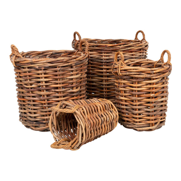 Basket BURTON Rattan 27/44/57/72x49/58/63/71 Natural