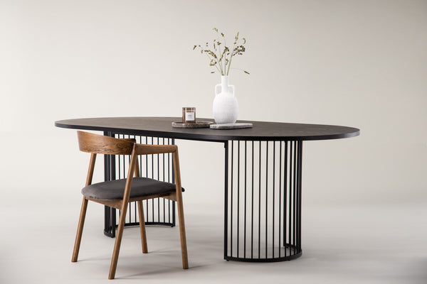 MATBORD HAMNESKÄR MDF 110x220 cm-Svart